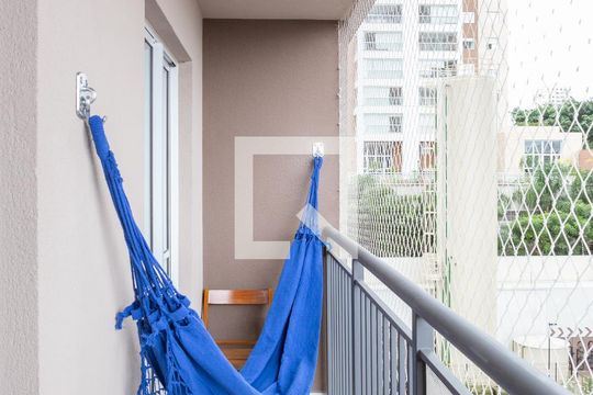 Sacada de apartamento para alugar com 1 quarto, 28m² em Água Branca, São Paulo