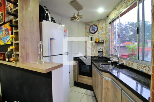 Cozinha de casa para alugar com 1 quarto, 50m² em Centreville, Santo André