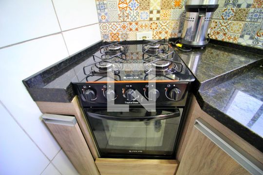 Cozinha de casa para alugar com 1 quarto, 50m² em Centreville, Santo André