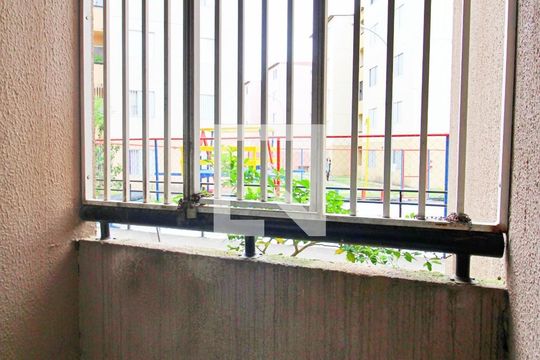 Varanda da Sala de apartamento para alugar com 2 quartos, 80m² em Jardim Alzira Franco, Santo André