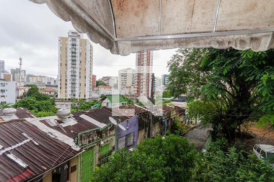 Vista da Suíte de kitnet/studio para alugar com 1 quarto, 25m² em Garcia (vila Roseno), Salvador