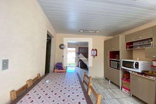 Cozinha de casa à venda com 2 quartos, 48m² em Feitoria, São Leopoldo