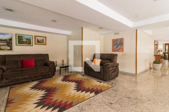 Hall social de apartamento à venda com 3 quartos, 132m² em Menino Deus, Porto Alegre