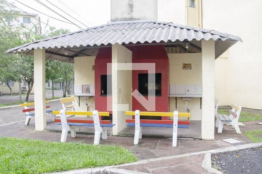 Churrasqueira de apartamento à venda com 2 quartos, 43m² em Mato Grande, Canoas