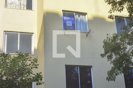 Fachada do bloco de apartamento para alugar com 2 quartos, 43m² em Mato Grande, Canoas