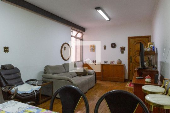 Sala de apartamento para alugar com 3 quartos, 106m² em Bom Retiro, São Paulo