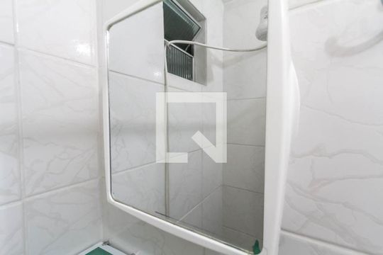 Banheiro de kitnet/studio para alugar com 1 quarto, 30m² em Assunção, São Bernardo do Campo