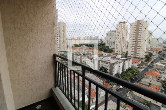 Varanda da Sala de apartamento à venda com 3 quartos, 70m² em Vila Prudente, São Paulo