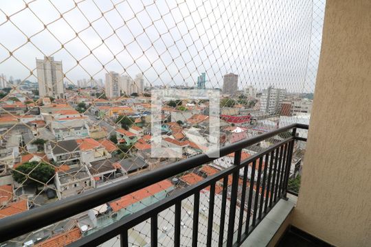 Varanda da Sala de apartamento à venda com 3 quartos, 70m² em Vila Prudente, São Paulo