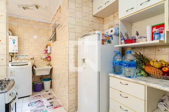 Cozinha de apartamento à venda com 2 quartos, 54m² em Jabaquara, São Paulo