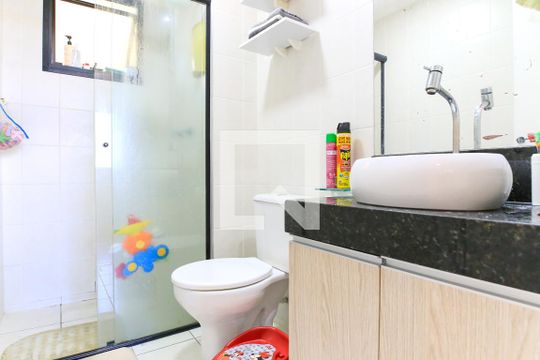 Banheiro de apartamento para alugar com 3 quartos, 64m² em Jardim América, São José dos Campos