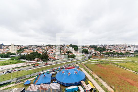 Vista da Suíte de apartamento à venda com 2 quartos, 38m² em Vila Paulista, São Paulo