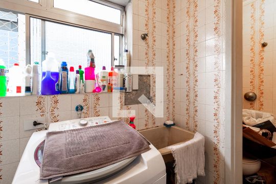 Área de Serviço de apartamento para alugar com 2 quartos, 60m² em Vila Olímpia, São Paulo