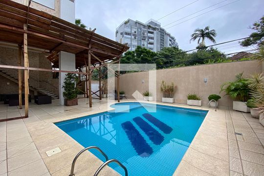 Área comum - Piscina de apartamento à venda com 3 quartos, 105m² em Centro, Novo Hamburgo