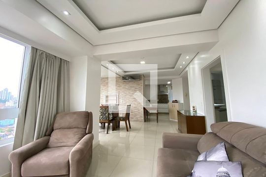 Sala de Estar de apartamento à venda com 3 quartos, 105m² em Centro, Novo Hamburgo