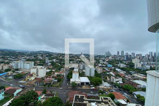Vista da Sala de Estar de apartamento à venda com 3 quartos, 105m² em Centro, Novo Hamburgo