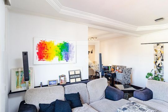 Sala de apartamento à venda com 1 quarto, 60m² em Cidade Vargas, São Paulo