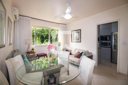 Sala de apartamento à venda com 3 quartos, 87m² em Jardim Botânico, Porto Alegre