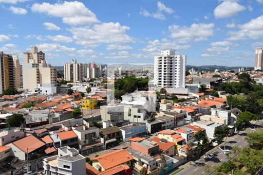 vista da Sacada de kitnet/studio à venda com 1 quarto, 40m² em Anhangabaú, Jundiaí