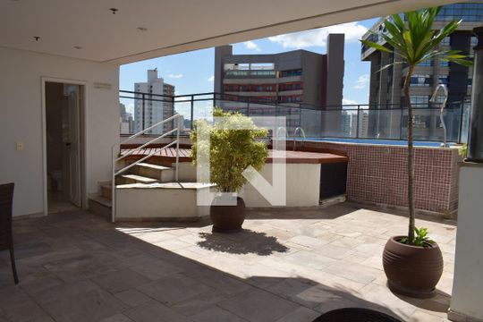 Área comum - Piscina de kitnet/studio à venda com 1 quarto, 40m² em Anhangabaú, Jundiaí