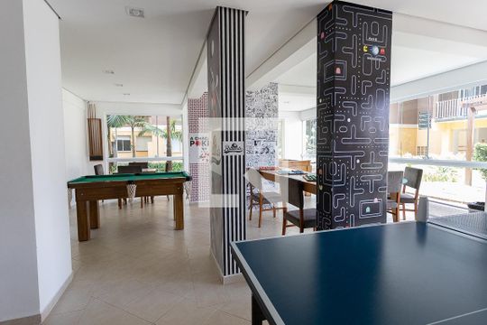 Área comum - Salão de jogos de apartamento à venda com 3 quartos, 69m² em Centro, Diadema