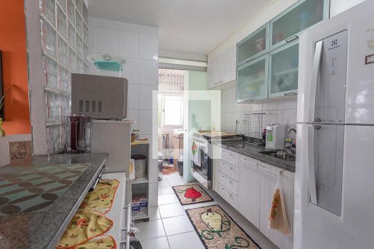 Cozinha de apartamento à venda com 3 quartos, 69m² em Centro, Diadema