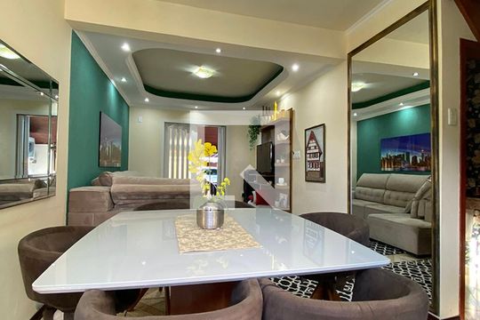 Sala de Jantar de casa de condomínio à venda com 3 quartos, 130m² em Santo André, São Leopoldo
