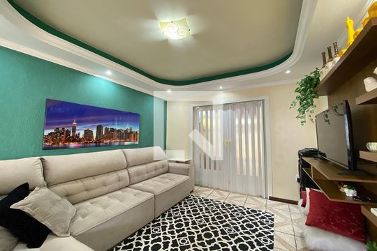 Sala de Estar de casa de condomínio à venda com 3 quartos, 130m² em Santo André, São Leopoldo