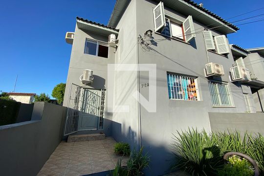 Fachada da Casa de casa de condomínio à venda com 3 quartos, 130m² em Santo André, São Leopoldo