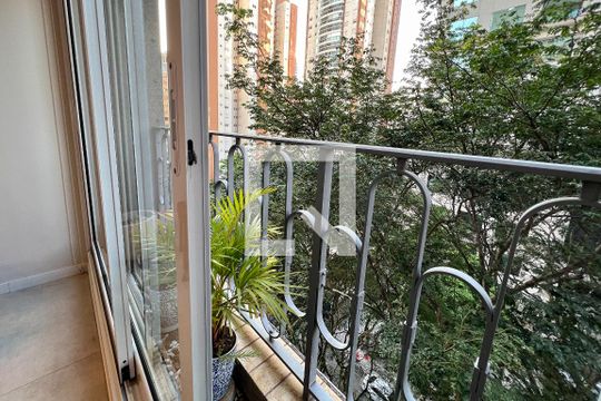 Sacada de apartamento para alugar com 2 quartos, 60m² em Vila Olímpia, São Paulo