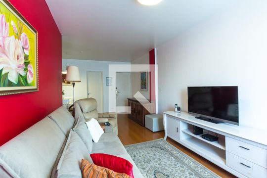 Sala de apartamento para alugar com 2 quartos, 76m² em Vila Nova Conceição, São Paulo