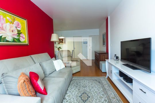 Sala de apartamento para alugar com 2 quartos, 76m² em Vila Nova Conceição, São Paulo