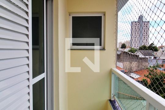 Varanda do Quarto Suíte de apartamento à venda com 2 quartos, 89m² em Campestre, Santo André