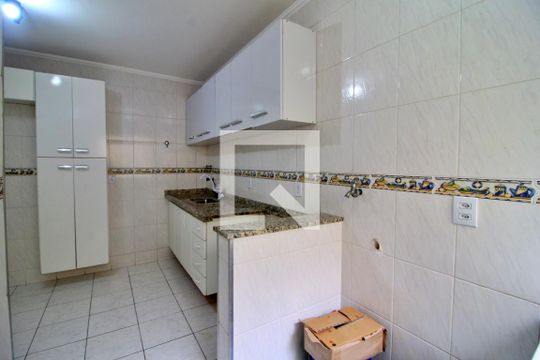 Cozinha e Área de Serviço de apartamento à venda com 2 quartos, 89m² em Campestre, Santo André