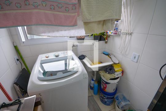 Area de Serviço de apartamento à venda com 2 quartos, 52m² em Parque Fongaro, São Paulo