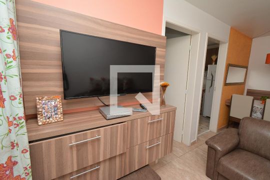 Sala de apartamento para alugar com 1 quarto, 43m² em Vila Bremen, Guarulhos