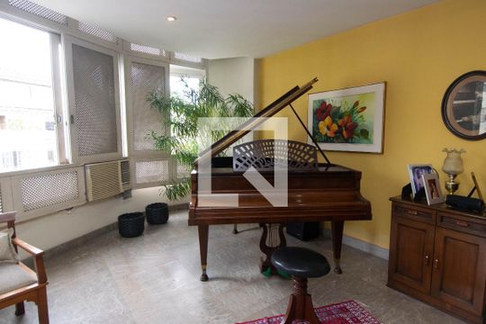Sala de apartamento à venda com 4 quartos, 220m² em Copacabana, Rio de Janeiro