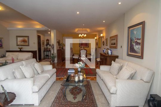 Sala de apartamento à venda com 4 quartos, 220m² em Copacabana, Rio de Janeiro