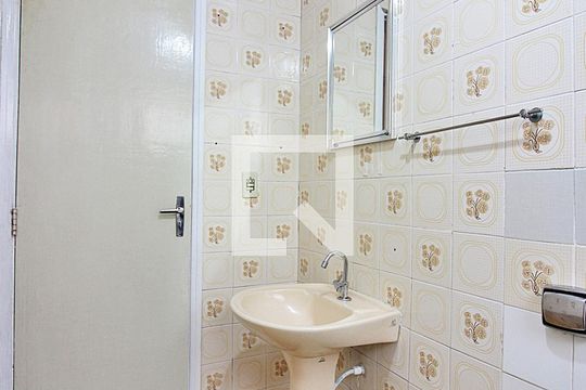 Banheiro Social de apartamento para alugar com 2 quartos, 64m² em Jordanópolis, São Bernardo do Campo