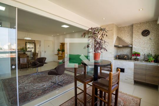 Varanda da Sala de apartamento à venda com 3 quartos, 103m² em Vila Nair, São Paulo