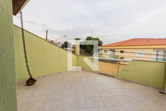 Varanda da Suíte de casa à venda com 4 quartos, 200m² em Parque das Nações, Santo André