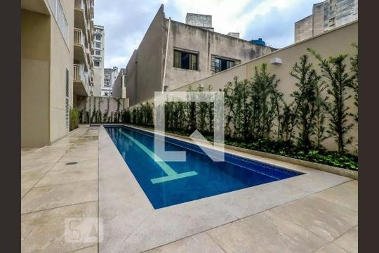 Área comum de kitnet/studio para alugar com 1 quarto, 28m² em Liberdade, São Paulo