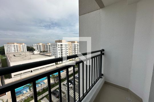Varanda da Sala de apartamento para alugar com 2 quartos, 50m² em Anil, Rio de Janeiro