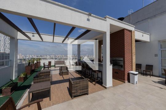Área comum de apartamento à venda com 1 quarto, 35m² em Tatuapé, São Paulo
