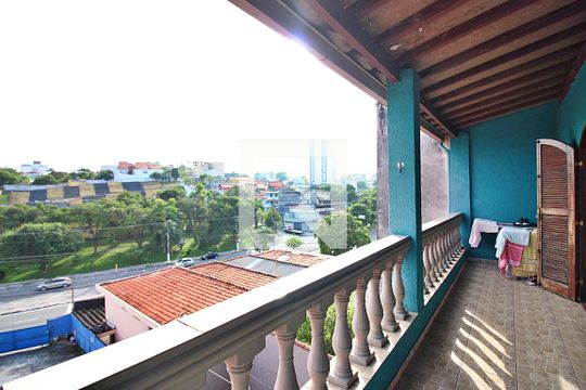 Varanda do Quarto 1 de casa à venda com 4 quartos, 372m² em Baeta Neves, São Bernardo do Campo