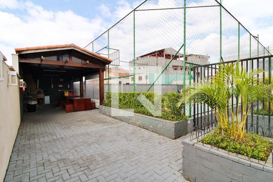 Área comum - Churrasqueira 2 de apartamento para alugar com 2 quartos, 46m² em Jardim Clementino, Taboão da Serra
