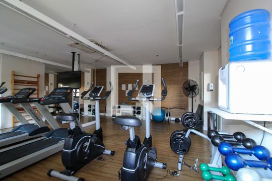 Área comum - Academia de apartamento para alugar com 3 quartos, 90m² em Grajaú, Rio de Janeiro