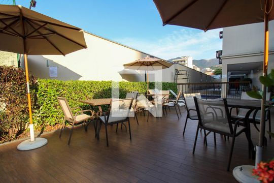 Área comum de apartamento para alugar com 3 quartos, 90m² em Grajaú, Rio de Janeiro