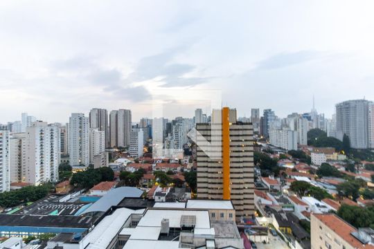 Vista da Varanda de apartamento à venda com 1 quarto, 38m² em Vila Mariana, São Paulo