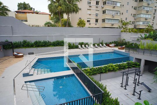 Área comum - Piscina de apartamento à venda com 2 quartos, 70m² em Boa Vista, Porto Alegre